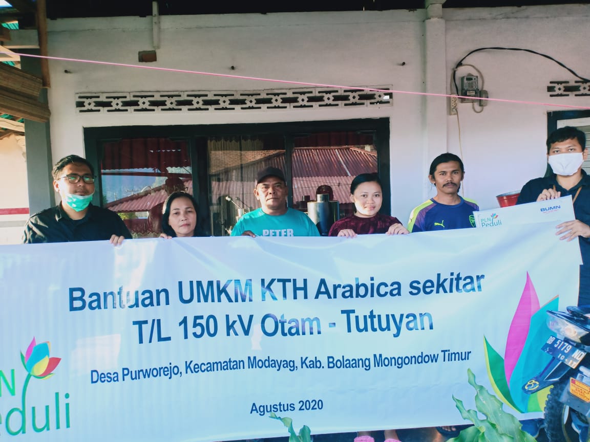 PLN UIP Sulbagut Bantu Ekonomi Kreatif di Otam Tutuyan
